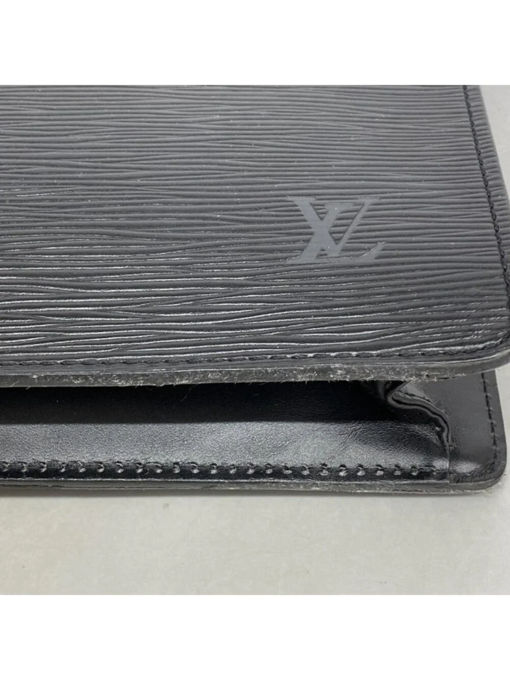 Louis Vuitton Briefcase Epi Porte Documents Bandouliere Noir 2-Way